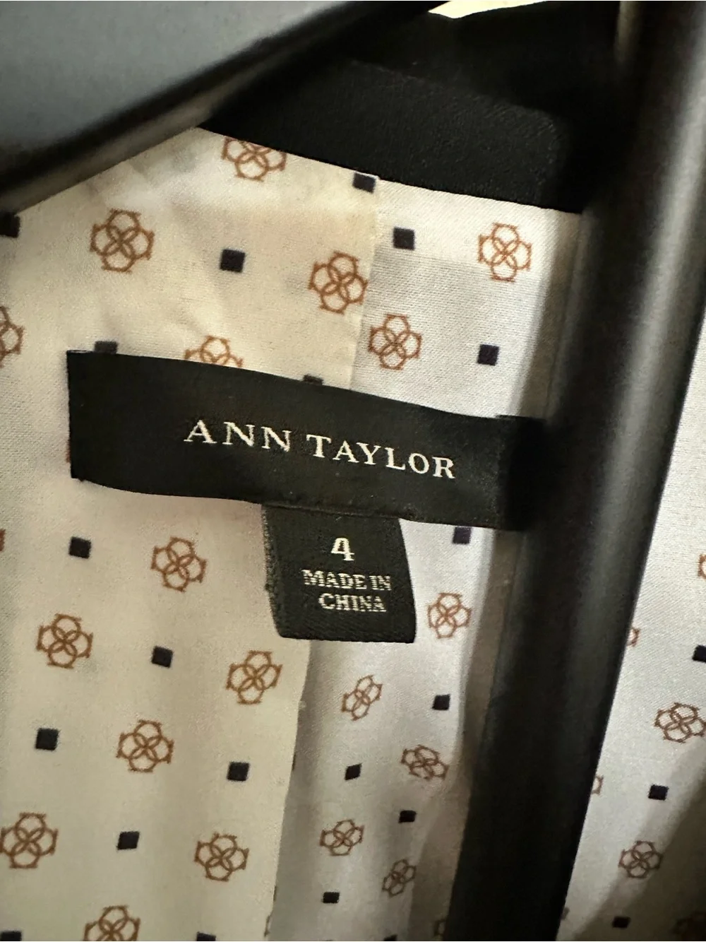 Ann Taylor tailored single